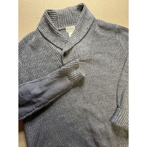 Vintage LL Bean Freeport Maine Quarter Button Pullover‎ Size LARGE